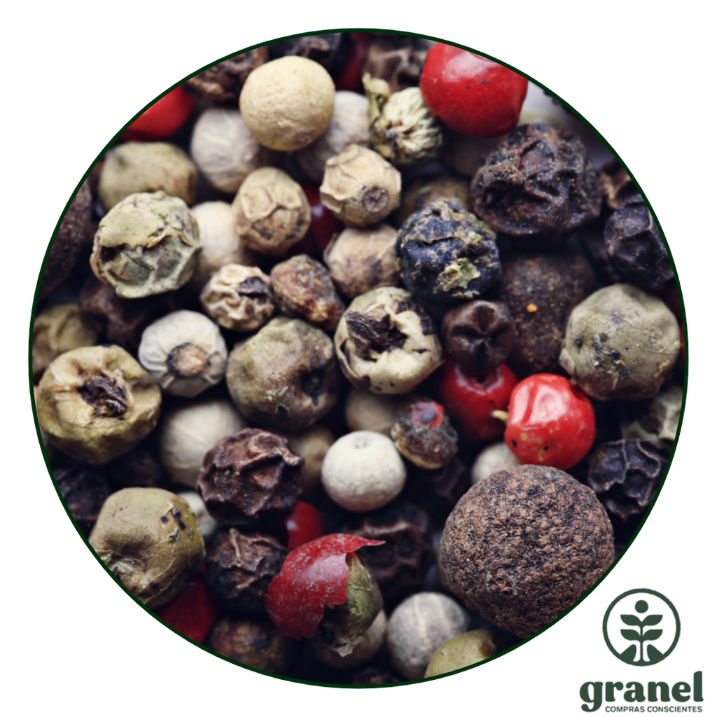 5 pimientas en grano 100g