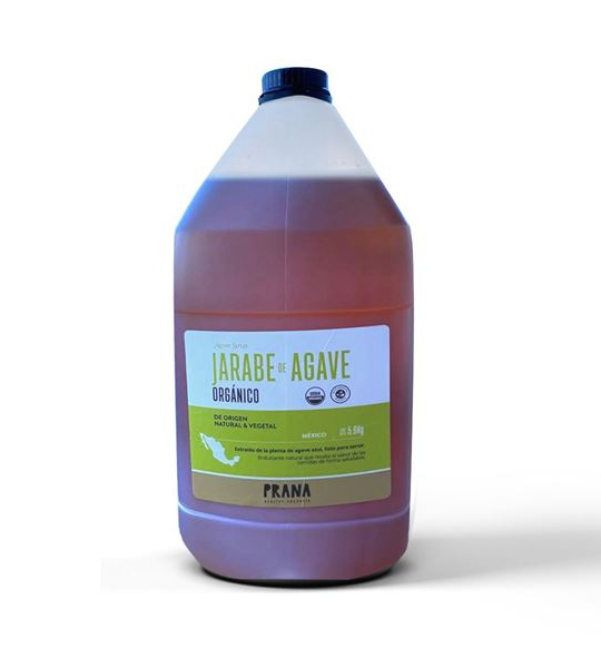 Jarabe de agave Prana. Galón 5,6kg