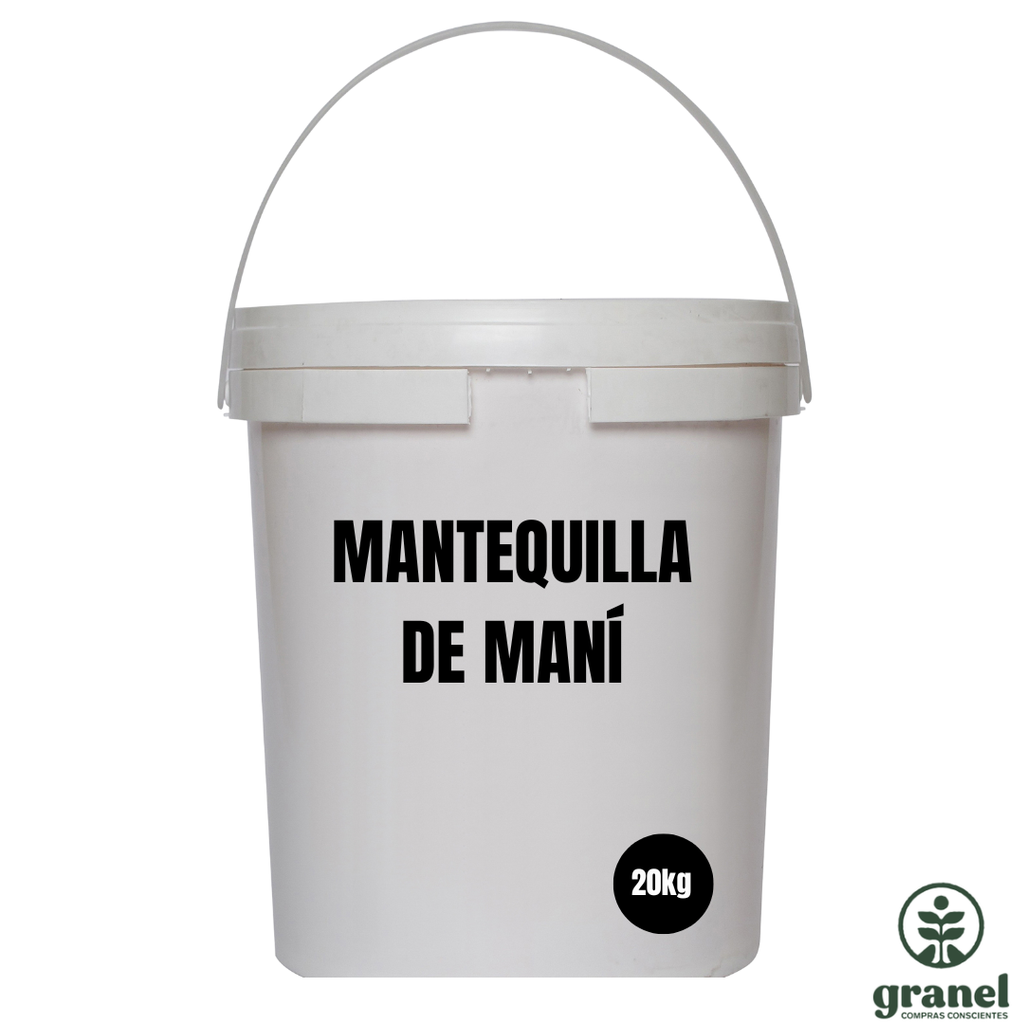[Por encargue, plazo hasta 7 días] Mantequilla de maní balde  20kg