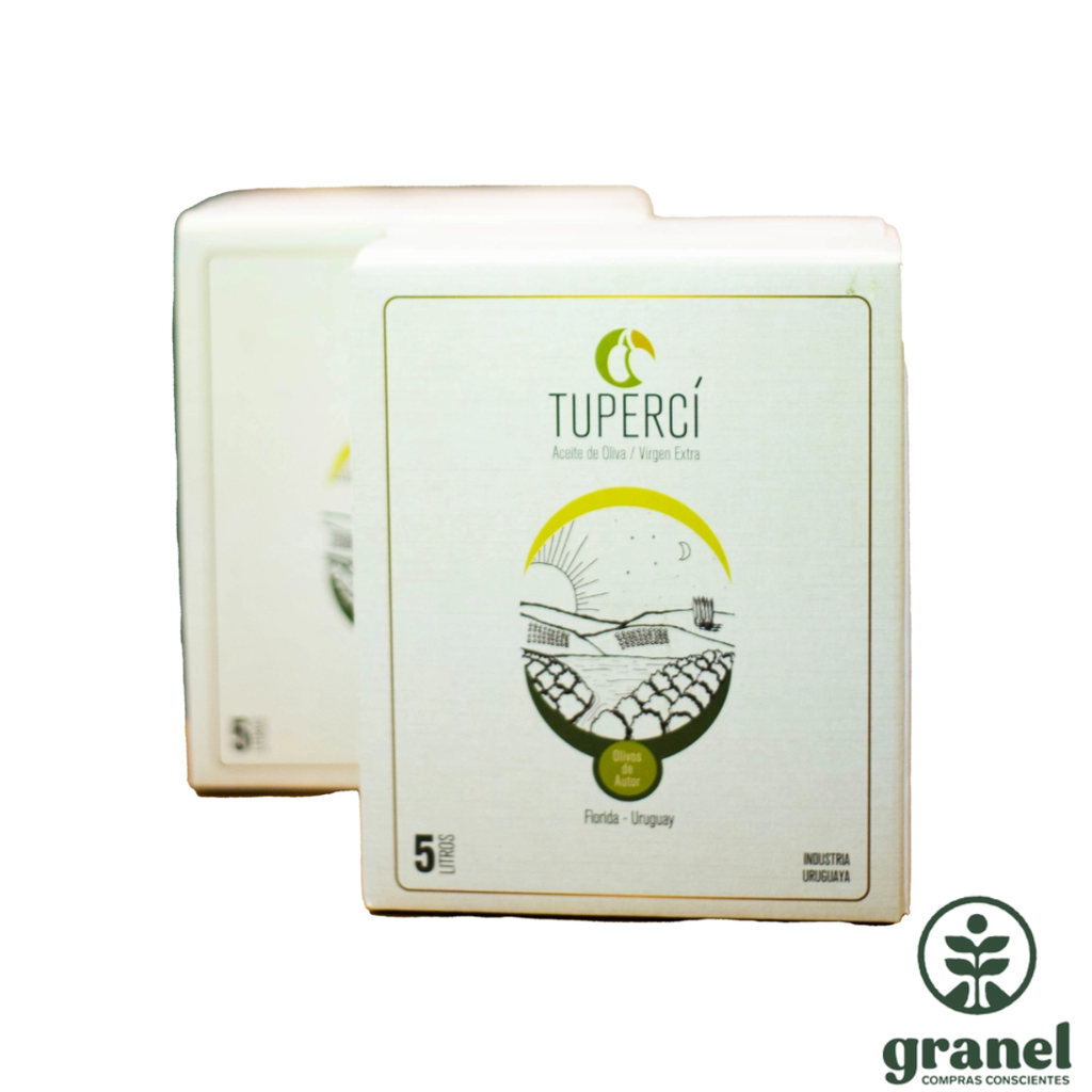 Aceite de oliva extra virgen intenso Tupercí BIB 5L