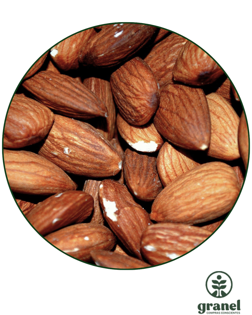 Almendras partidas industriales crudas sin sal 500g