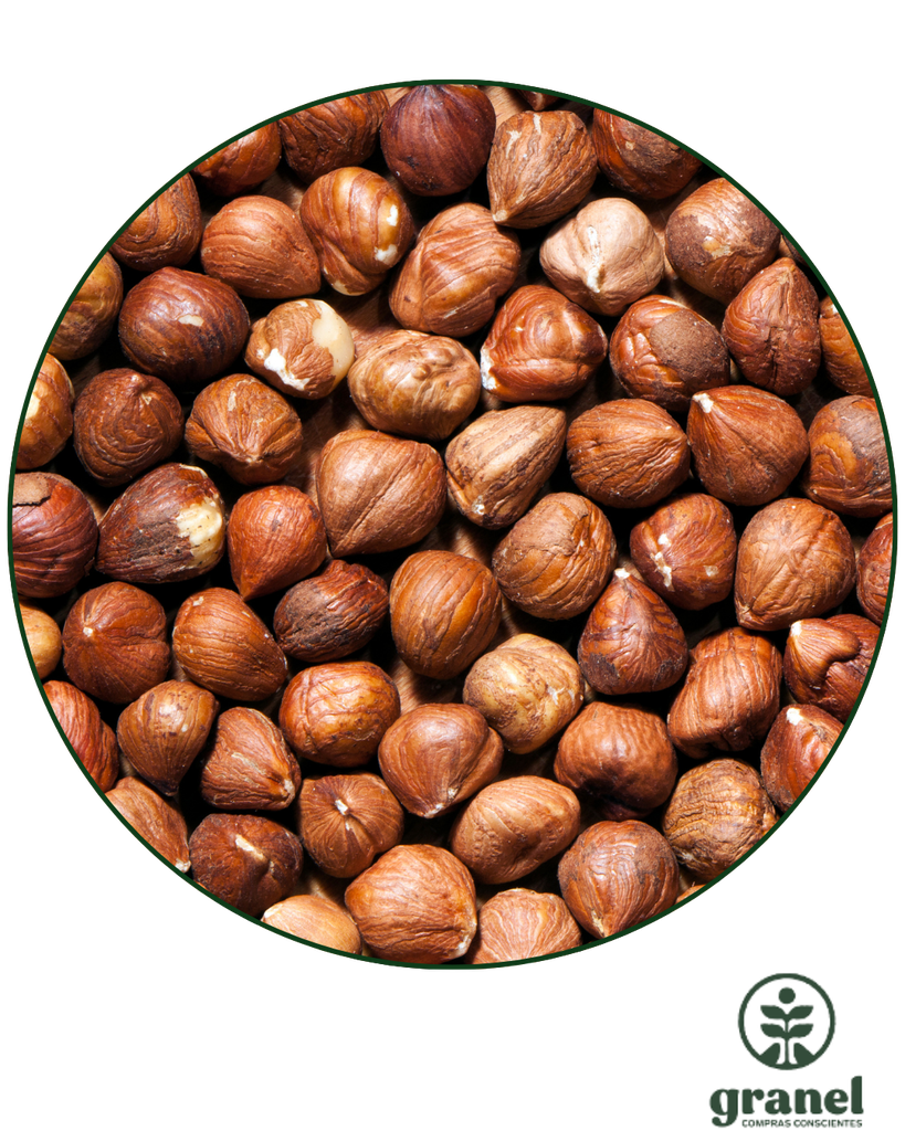 Avellanas enteras crudas peladas sin sal 5kg