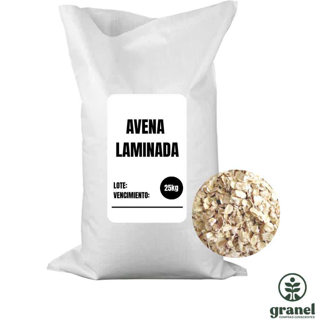 [Por encargue, plazo hasta 7 días] Avena laminada instantánea. Bolsa 25kg
