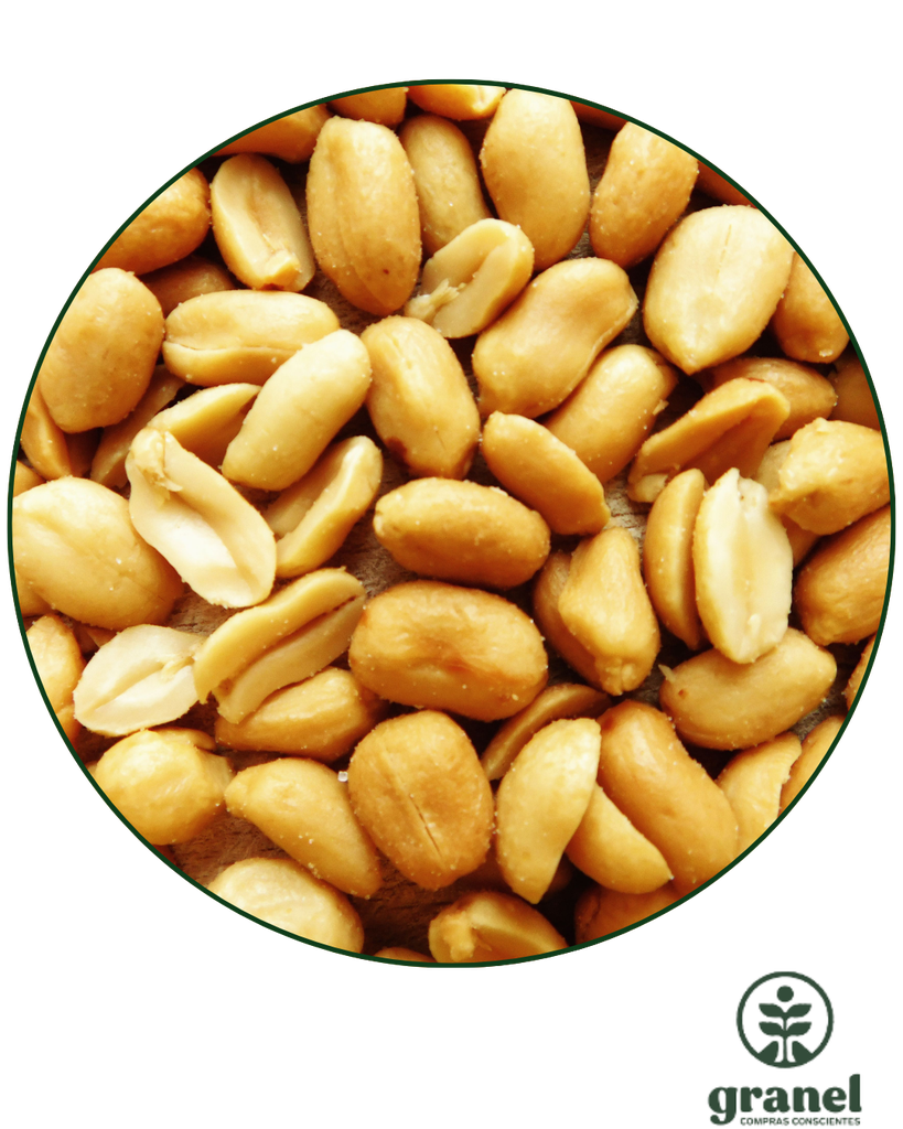 Maní repelado y tostado con sal 250g