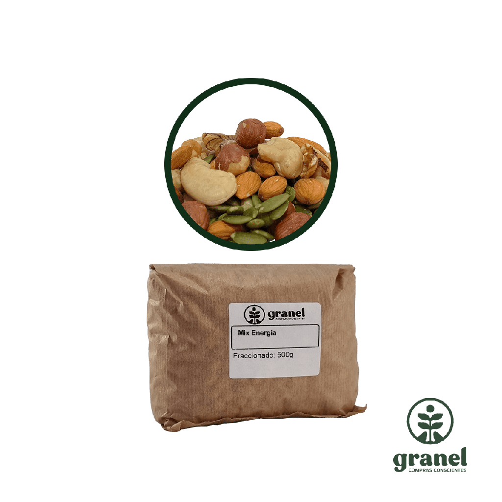 Mix frutos secos energía 500g