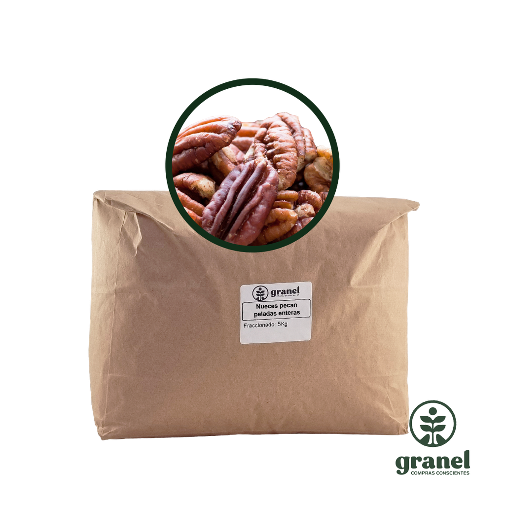 Nueces pecan peladas enteras 5kg