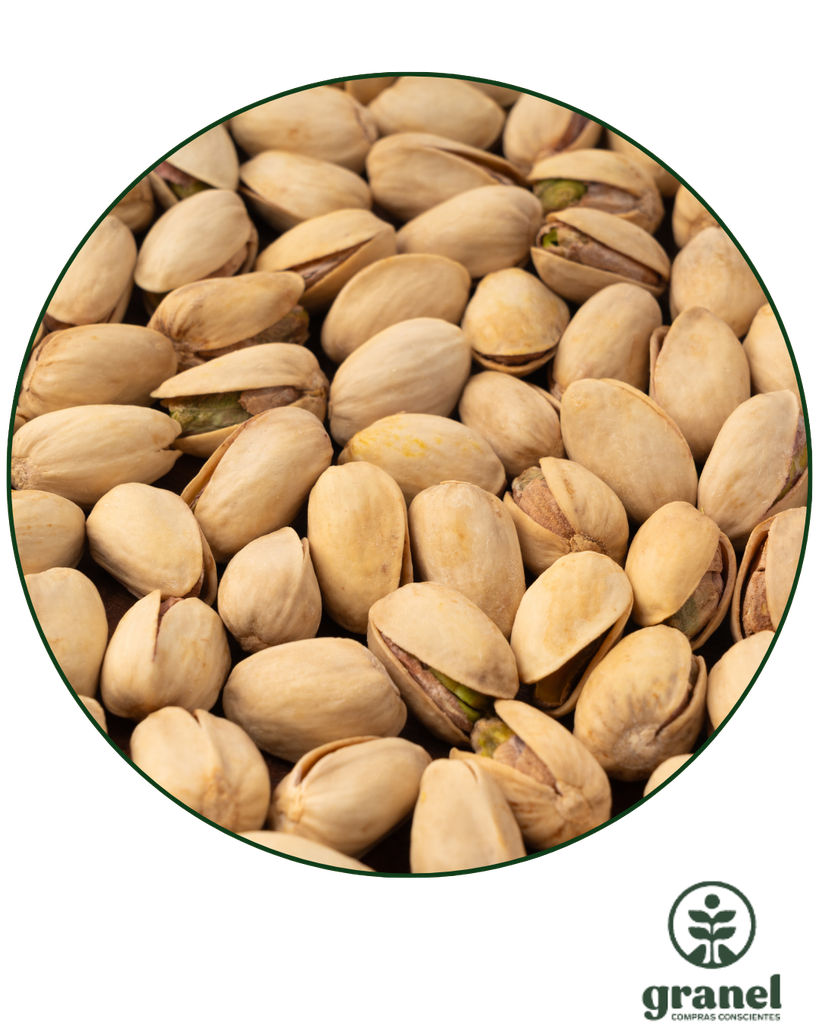 Pistachos tostados con cáscara con sal 250g