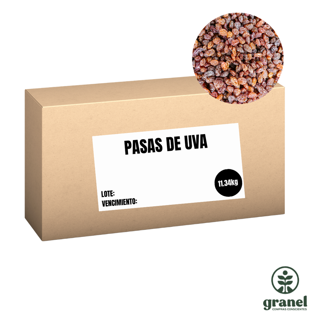 [Por encargue, plazo hasta 7 días] Pasas de uva. Caja 10kg