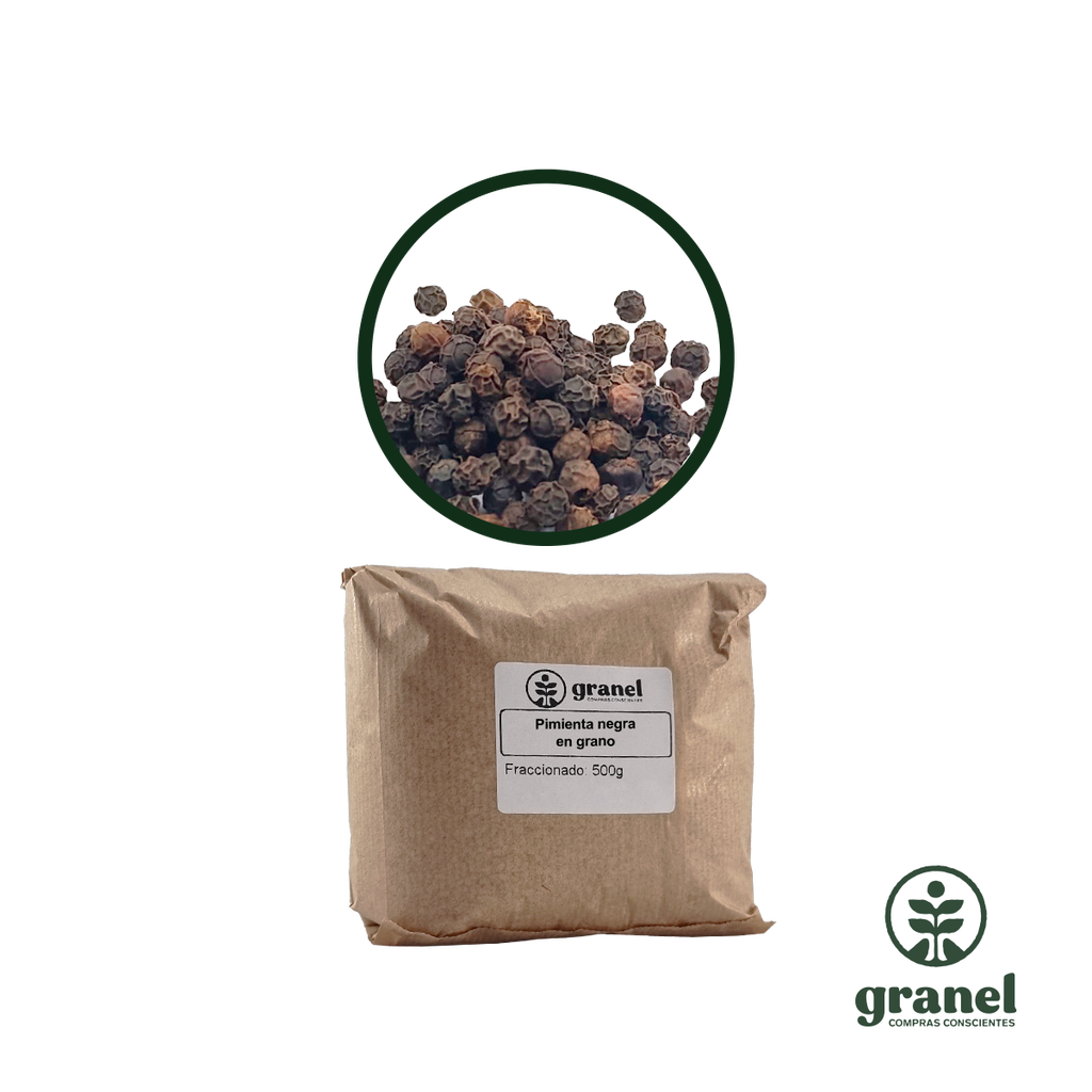 Pimienta negra en grano 1kg