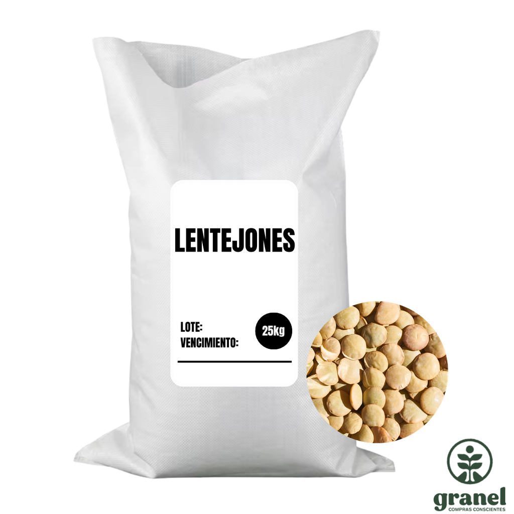 [Por encargue, plazo hasta 7 días] Lentejones. Bolsa 25kg