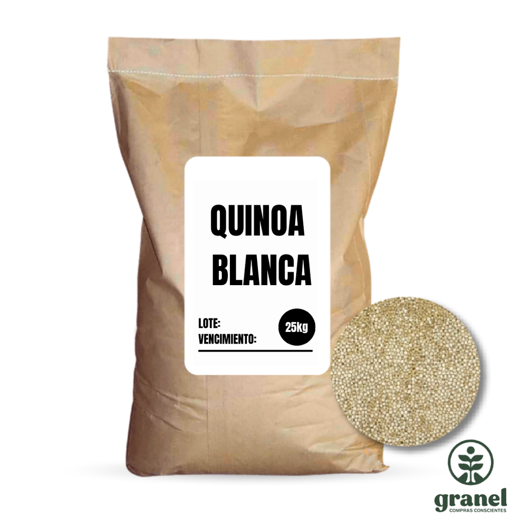 [Por encargue, plazo hasta 7 días] Quinoa blanca. Bolsa 25kg