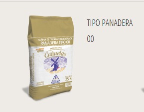 [Por encargue, plazo hasta 7 días] Harina de trigo blanca 00 Cañuelas. Bolsa 25kg