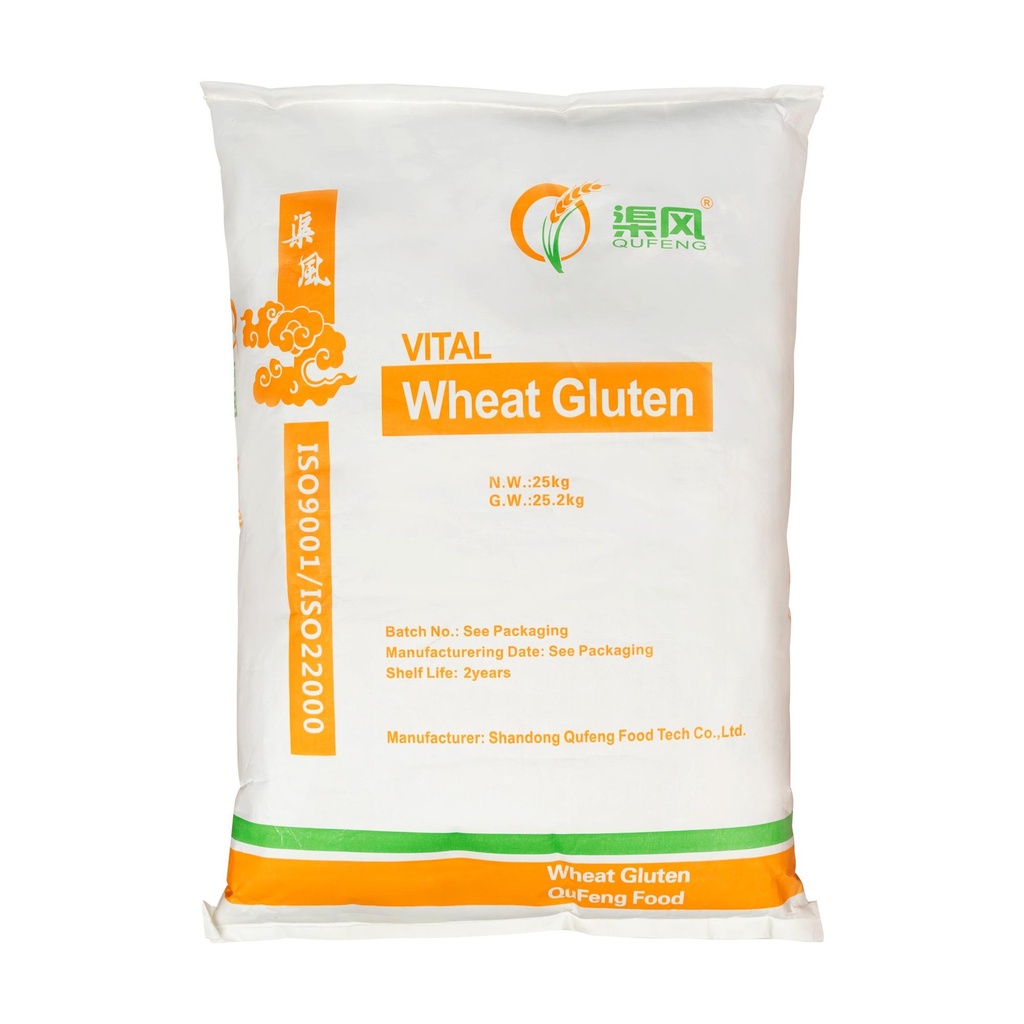 [8720] [Por encargue, plazo hasta 7 días] Gluten de trigo no transgénico. Bolsa de 25kg