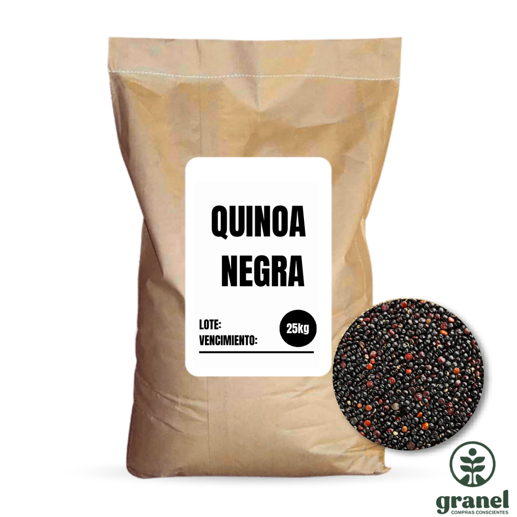 [9960] [Por encargue, plazo hasta 7 días] Quinoa negra. Bolsa 25kg