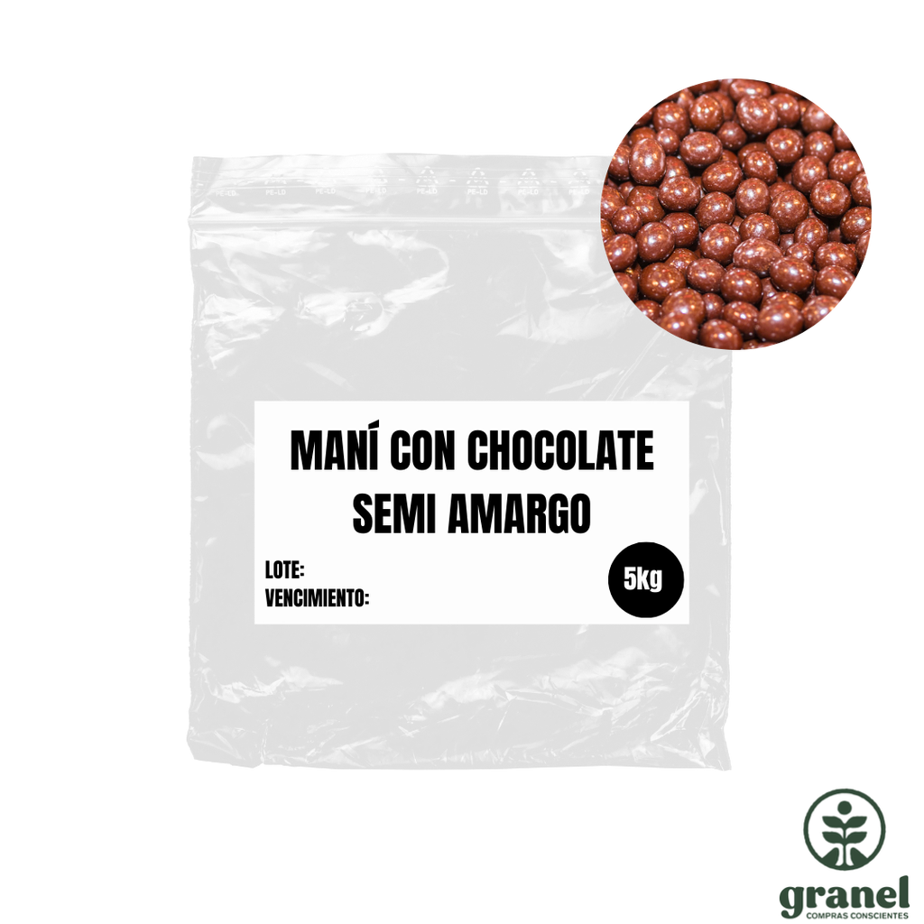 [10378] Maní con chocolate semi amargo 5kg