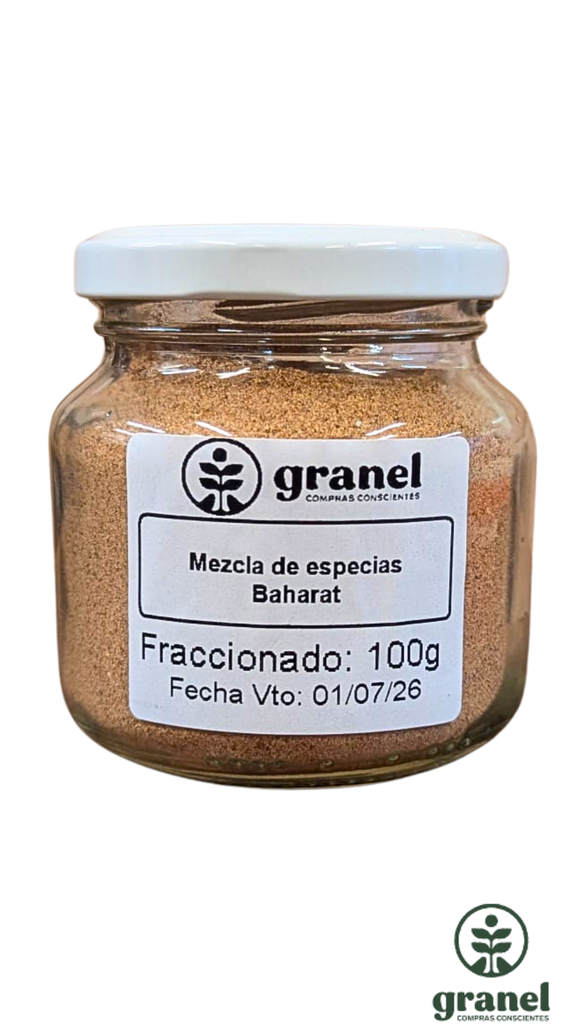 [12417] Mezcla de especias Baharat 100g en frasco de vidrio